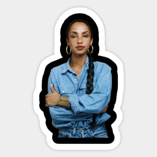 Sade Adu Vintage Singer Retro Tour Concert Sticker